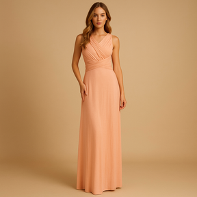Multiway wrap dress for women in breathable fabric with flattering fit, perfect for parties, summer outings, and casual chic styling.