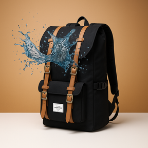 Outdoor travel backpack for adults with 30L capacity featuring padded laptop sleeve, multiple compartments, lightweight design, and adjustable padded straps for versatile adventures.