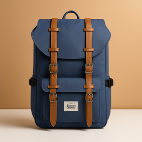 Outdoor travel backpack for adults with 30L capacity featuring padded laptop sleeve, multiple compartments, lightweight design, and adjustable padded straps for versatile adventures.