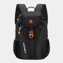 Lightweight nylon travel backpack for women with waterproof fabric, breathable straps, and multi-compartment storage, ideal for hiking and commuting