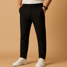 Men’s slim fit sports pants with moisture-wicking fabric, breathable comfort, and modern athletic style, ideal for training or casual wear.