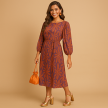 Elegant dress for women with a timeless, flattering silhouette, ideal for formal events, stylish outings, and seasonal wardrobe essentials.