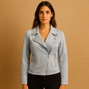 Timeless minimalist jacket for women with tailored fit and versatile design, perfect for daily wear and effortless elegance.