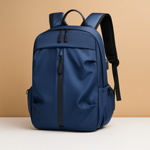 Water-resistant charging backpack for men with USB port, ergonomic padded design, and durable compartments—perfect for commuting and travel.